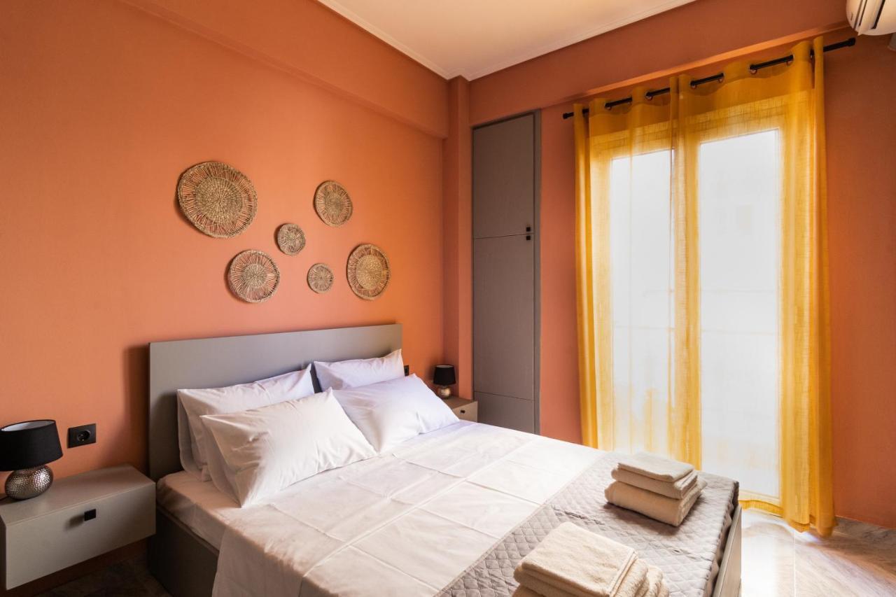 Vintage Apartment In Athens-Zografou Exteriör bild