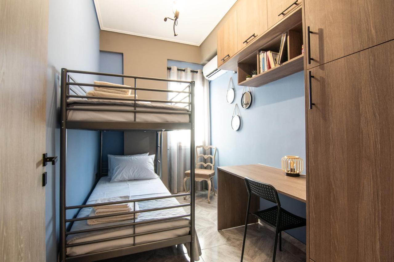 Vintage Apartment In Athens-Zografou Exteriör bild